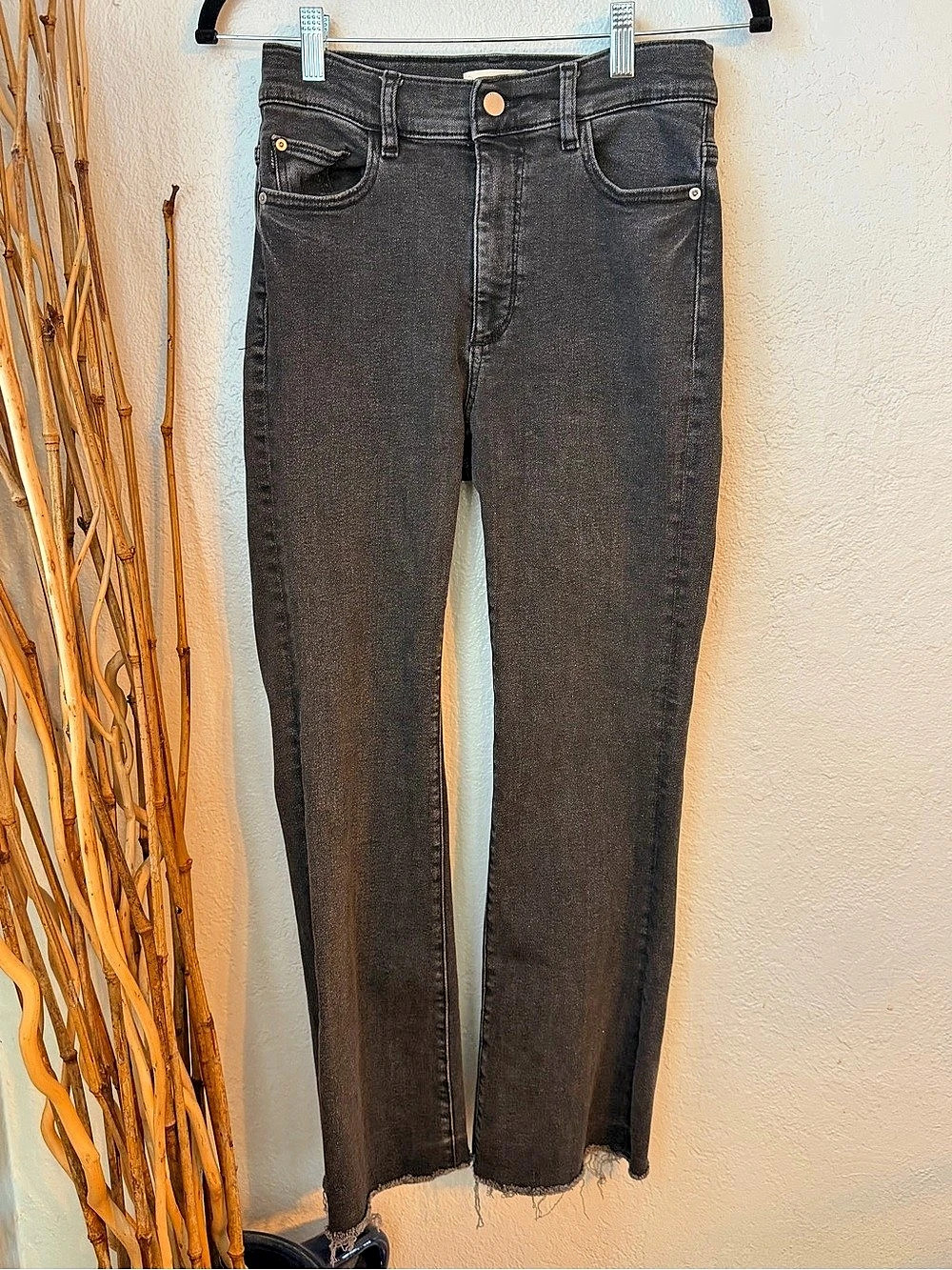 DL1961 Bridget Boot High Rise Insculpt Crop Jeans Waist 27